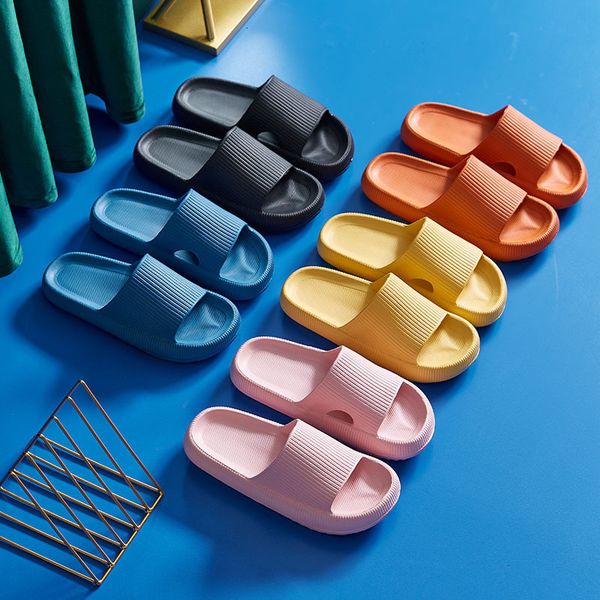 

slippers male and female fashion platform sandals vip link q0zh, Black