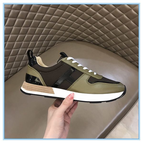 

chain reaction luxury designers shoes mens new fashion designers sneakers mens shoes size 38-44, Black