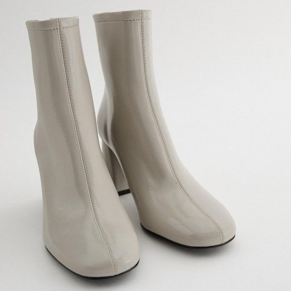 

dress shoes zardtm novo sapato feminino trf, salto grosso cinza, bico quadrado, nude, alto, moda feminina e17e, Black