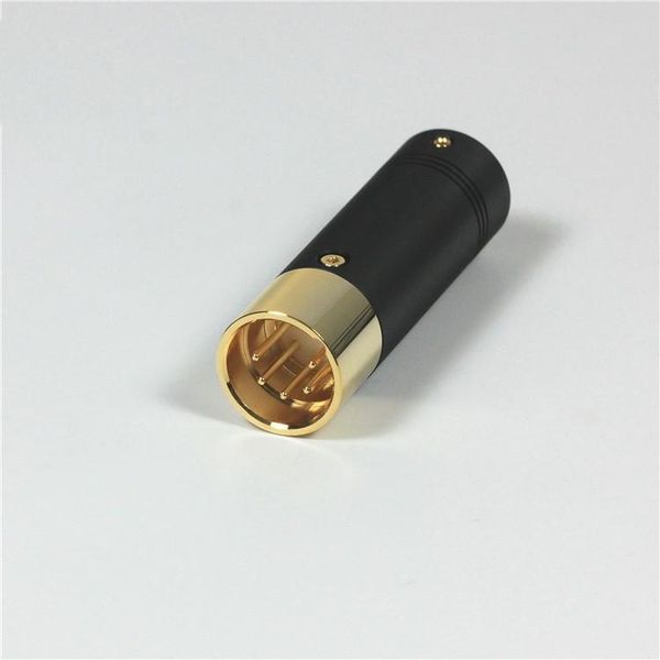 

smart power plugs gold-plated hifi audio plug five-core cannon xlr 10mm