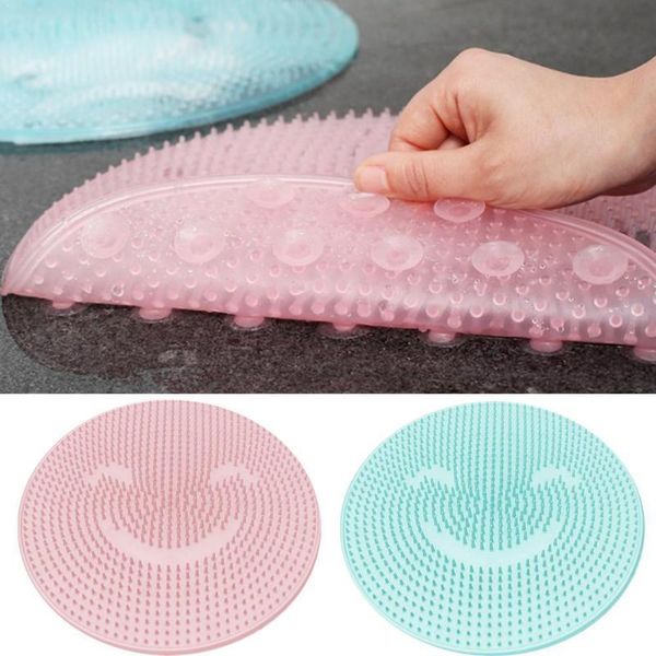 

bath mats 1pc plastic bathroom back massage pad room carpet mat shower non-slip for toilet s0y5