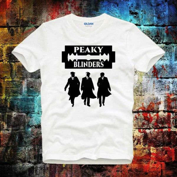 

peaky blinders t shirt english crime series tee t shirt b830, White;black