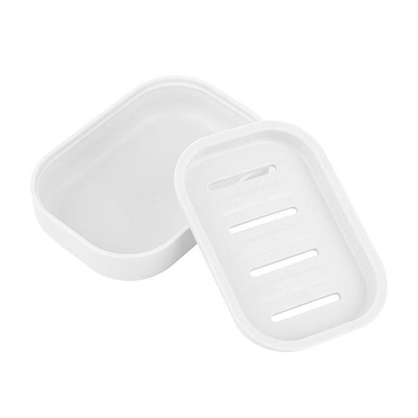 

soap dishes bathroom dish plate plastic home shower travel rack hiking box dispenser holder container t9e9
