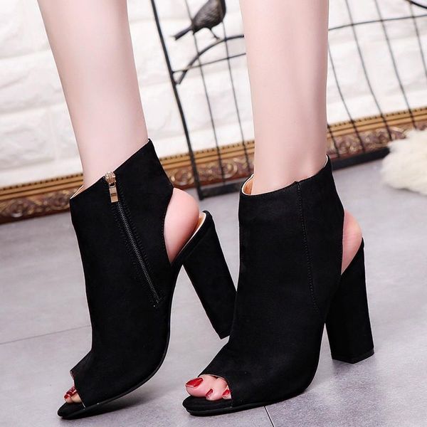 

sandals pumps shoes for woman casual fashion women low heels summer closed toe slip on size 35-43 tghdof 2021, Black