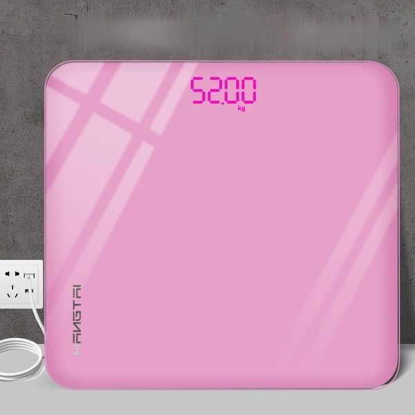 

smart scales small precision cute led health weight scale body fat electronic digital bascula inteligente household items di50tzc