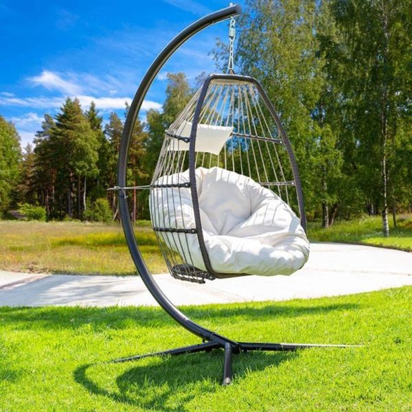 

camp furniture home hammock stand patio swings garden swing sleeping hanging bed camping outdoor indoor dormitory swinging chair