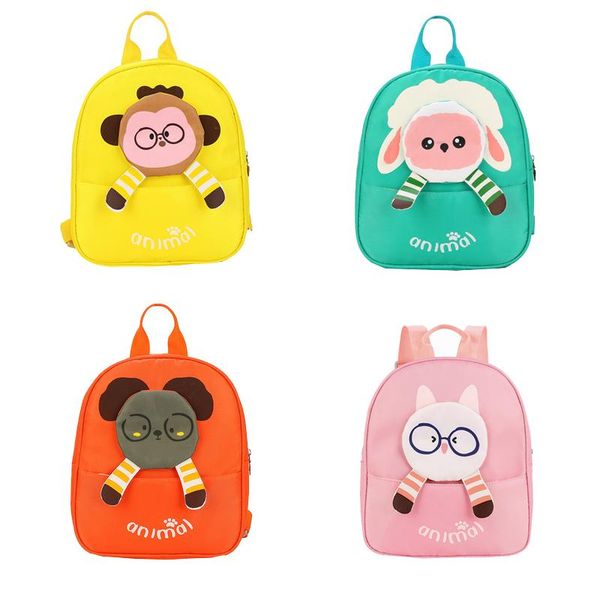 

school bags cartoon animal bag children's backpack kindergarten baby girl