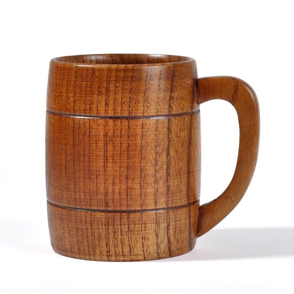 

mugs customized jujube beer wooden mug personality bar living room with handle ears