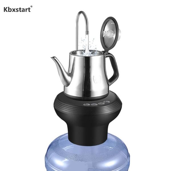 

bottle water pump electric drinking 5 gallon usb charging portable dispenser switch for home