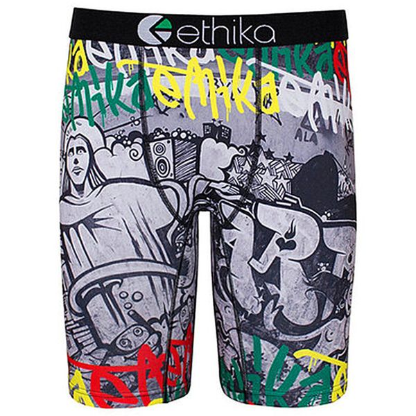 

style ethika underpants boxer shorts mens fashion male underwears men underwear males panties comfortable breathable boxers, Black;white