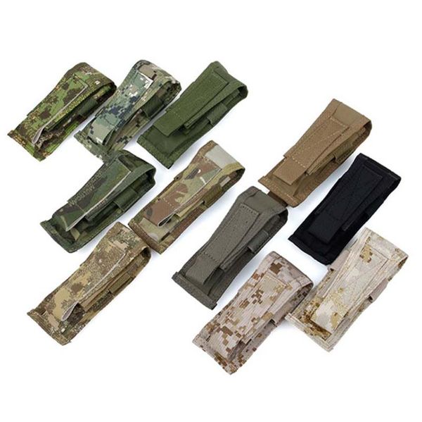 

cycling helmets tmc outdoor single pistol magazine pouch vertical mag multicam tropic molle vest bag tmc2369