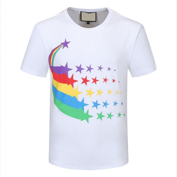 

21luxury casual mens t shirt new wear designer short sleeve 100% cotton wholesale black and white size m~2xl, White;black