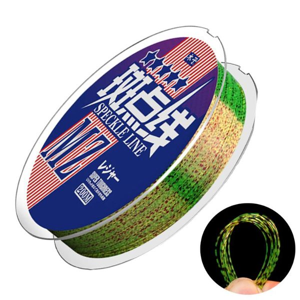 

braid line 200m invisible thread speckle nylon fishing super strong spotted