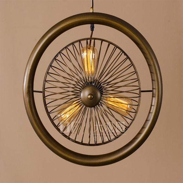 

loft vintage industrial style chandelier fan iron edison ceiling lamp for bar cafe bedroom dining room restaurant store chandeliers