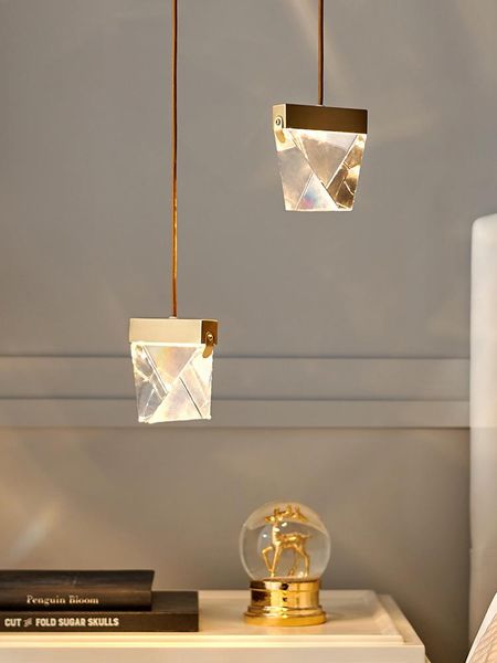 

pendant lamps luxury crystal led lamp gold lights for living room bedroom chrome glass hanging