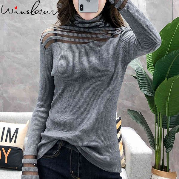

women's knits & tees ladies autumn warm pull knitted causal fashion solid women stretchy pullovers korean knitwear female t07, White