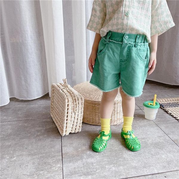 

shorts 2021 summer arrival girls fashion shrots kids korean deisgn, Black