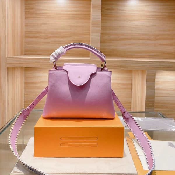 

luxurys designers bag women handbags messenger backpack accessoires genuine leather purses handbag strap crossbody braided shoulder bags