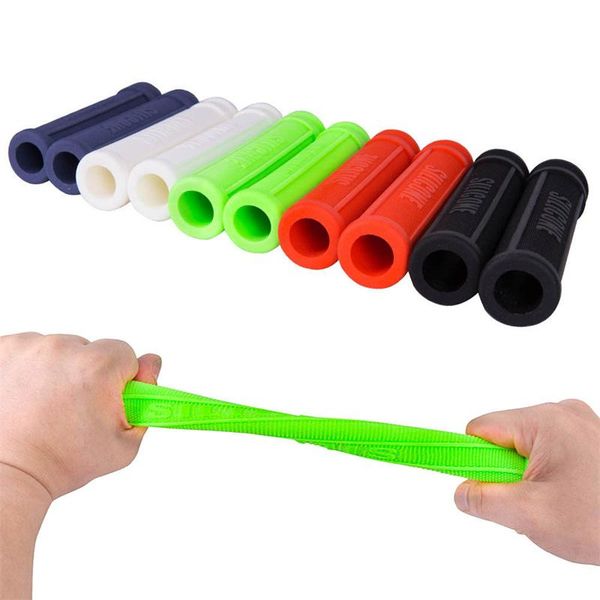 

bike handlebars &components 1 pair cycling handlebar grips for mtb anti-skid sponge bicycle mountain lock on end