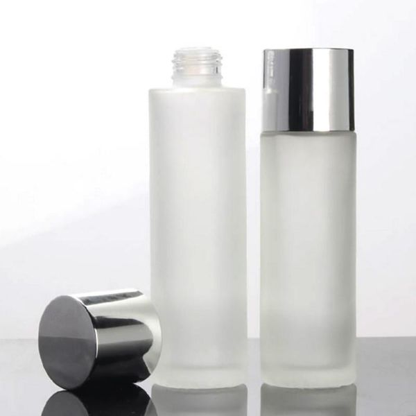 

storage bottles & jars 100ml clear frosted glass lotion bottle,empty bottle toner