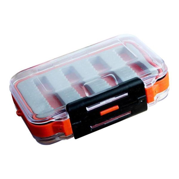 

plastic double side waterproof fishing tackle bait lure hook storage case box accessories