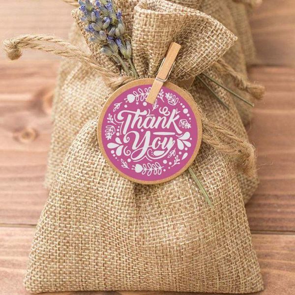 

gift wrap 875a 500pcs/roll 8 styles thank you stickers tags handmade scrapbooking packaging seal labels stationery