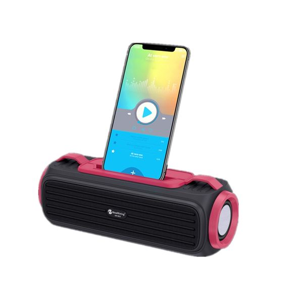 2023 Belt Belless Bluetooth Alto -falante 3D Mini FM Mini Radio Mp3 Player BT Suporte m￳vel Suporte de telefone NR903