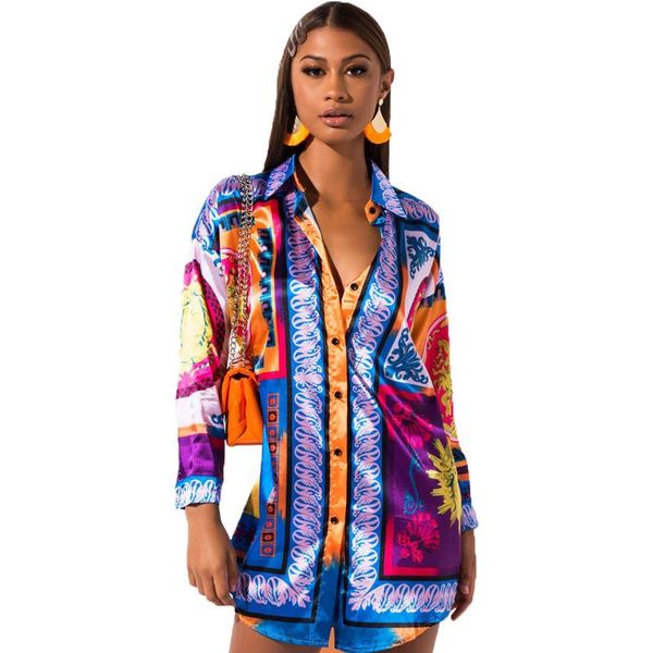 

african dresses blouse women long sleeve plus size shirt night party mini dress clothes ethnic clothing, Red