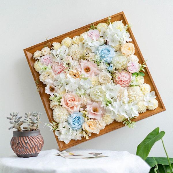

decorative flowers & wreaths home room decor wedding decoration artificial flower ornaments wall nordic indoor po creative gifts