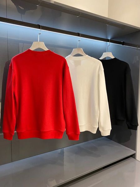 

men's high-quality long-sleeved shirts famous men's and women's couples casual pullover sweatshirts men's long-sleeved g, Black