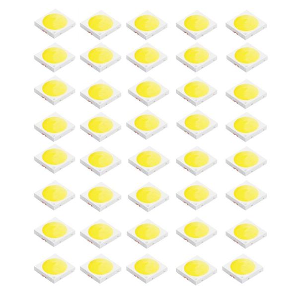

light beads 50pcs smd 3030 led chip 1w 110-120lm white/warm white lamp emitting diode for electric torch floor decor