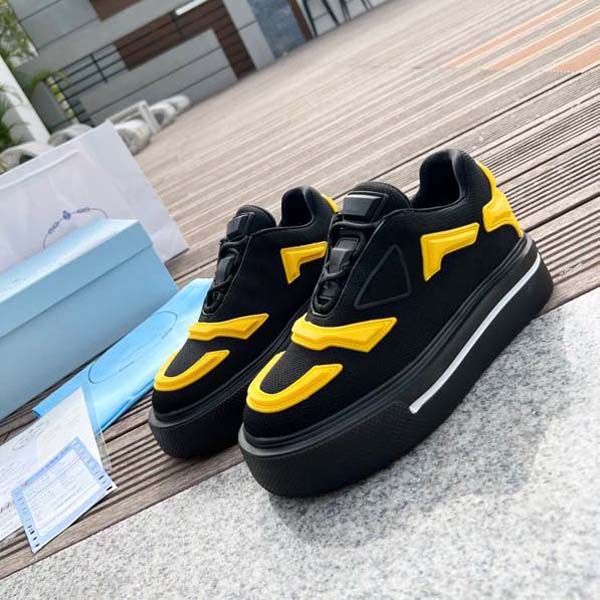 

men's designer sneakers brand luxury casual shoes plus designer trainers high canvas women's shoes b23 with box and dustbag by sho, Black