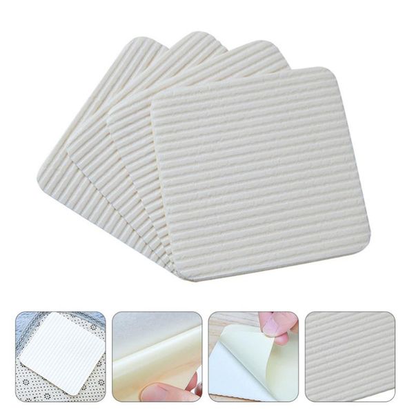 

4pcs nonslip carpet sticker fixation reusable bath mats