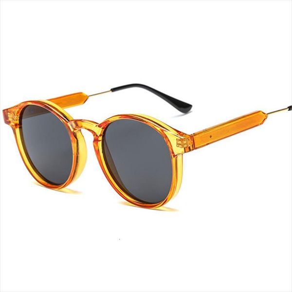 

retro round sunglasses men women for brand designer circle vintage sun glasses shades eyewear uv400, White;black