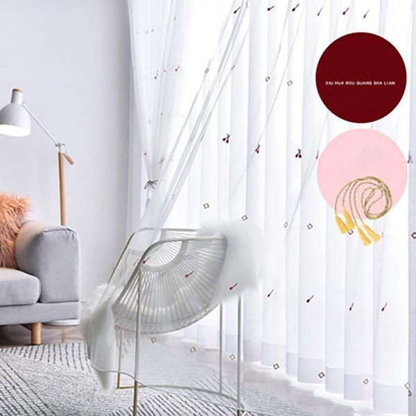 

white tulle curtains for living room para salon cortinas rideau nordic modern window blinds 2021 balcony curtain gauze & drapes