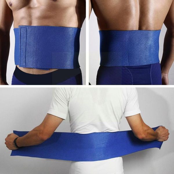 

waist support sports belt healthy slimming abdominal shaping elastic abdomen, Black;gray