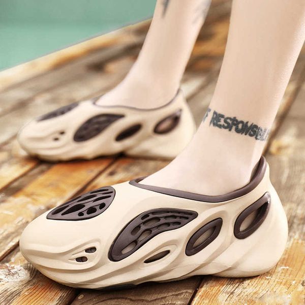 

sandals coconut hole shoes men's summer 2020 new men's baotou soft sole sports beach shoes roman sandals ysj vyu9, Black