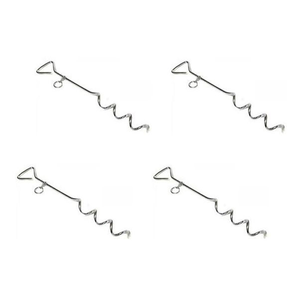 

dog collars & leashes 4 x marquee heavy duty 16inch storm tie down ground peg anchor stakes gazebo