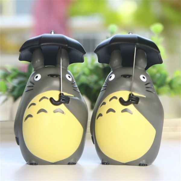 

creative hayao miyazaki umbrella totoro hand-made animation doll deskornaments around