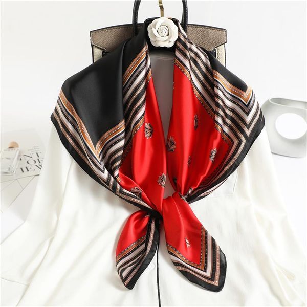 

scarves large square scarf for women shawl neckerchief hijab foulard female spring summer neck headband 2021, Blue;gray