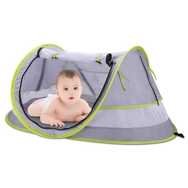 

tents and shelters baby beach tent with a brim sun protection hat,portable travel upf 50+ infant open folding