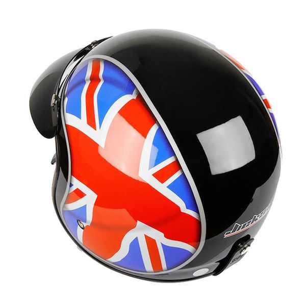 

motorcycle helmets vintage moto helmet 3/4 open face casco jet scooter bike retro approved casque motociclismo