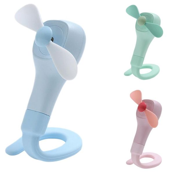 

electric fans portable multifunctional usb fan charging cartoon mini handheld wrist cooler stroller handy