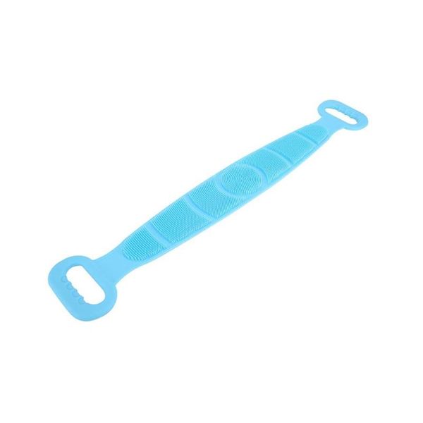 

towel silicone body scrub belt, double-sided shower for skin cleaning bath accessories, reusable