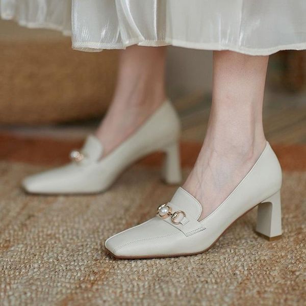 

boots french high heeled shoes in spring of 2021, Black