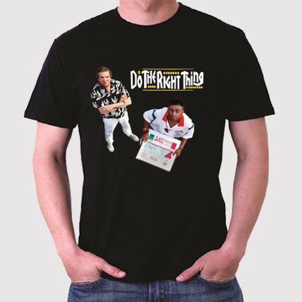 

new do the right thing comedy movie men's black t-shirt size s to 3xl, White;black