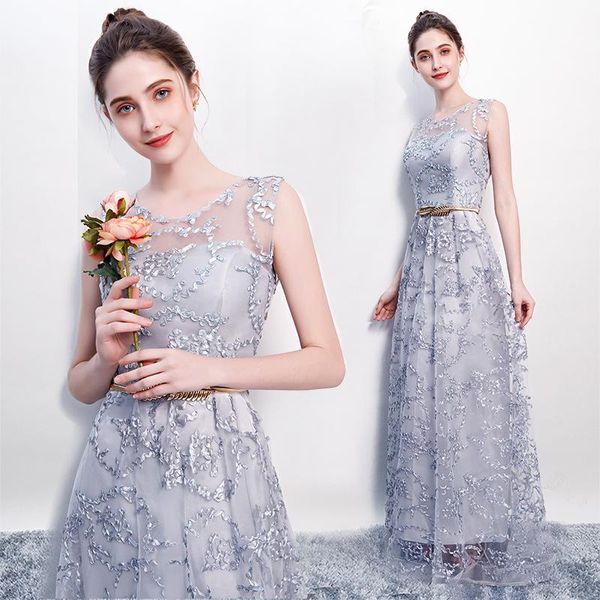 

ethnic clothing celebrity banquet dresing gown cheongsam women a-line slim with lace chinese prom dress elegant sleeveless robe de soir, Red