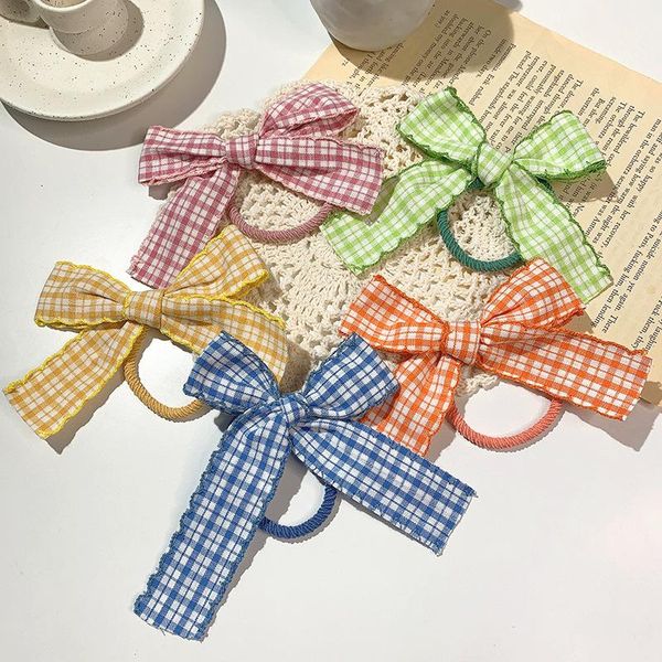 

hair accessories plaid hairband turban women grid headband hoop lady hairbands ties ponytail holder girls fashion headwear, Slivery;white