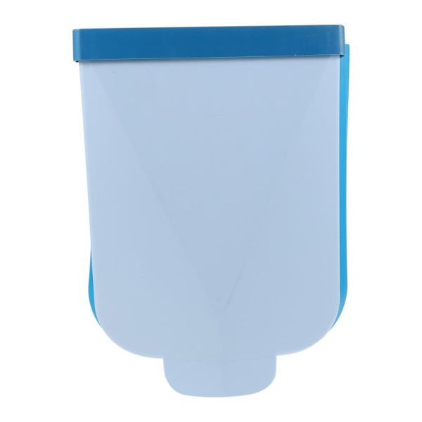 

waste bins 1pc folding trash can wall-mounted practical container garbage bin