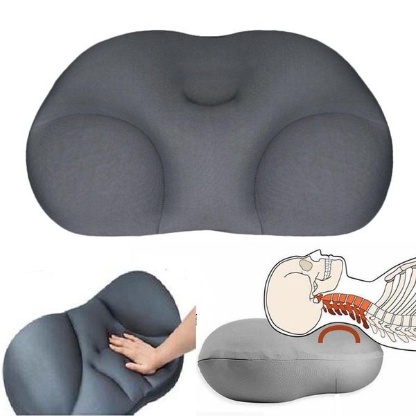 

pillow 3d neck micro airball deep sleep addiction head rest air cushion pressure relief pillows gift washable pillowcase covers